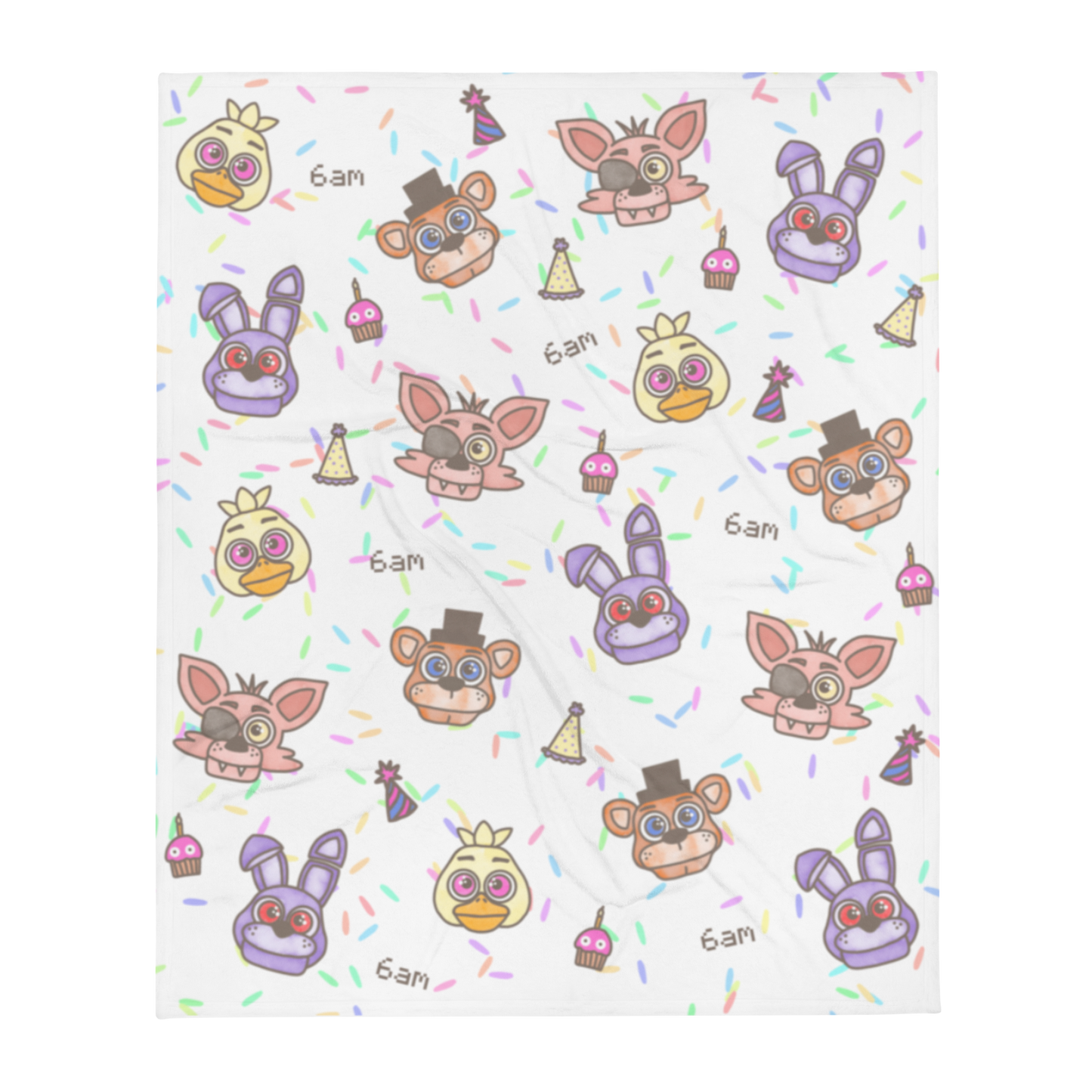 Day Shift Animatronics Blanket