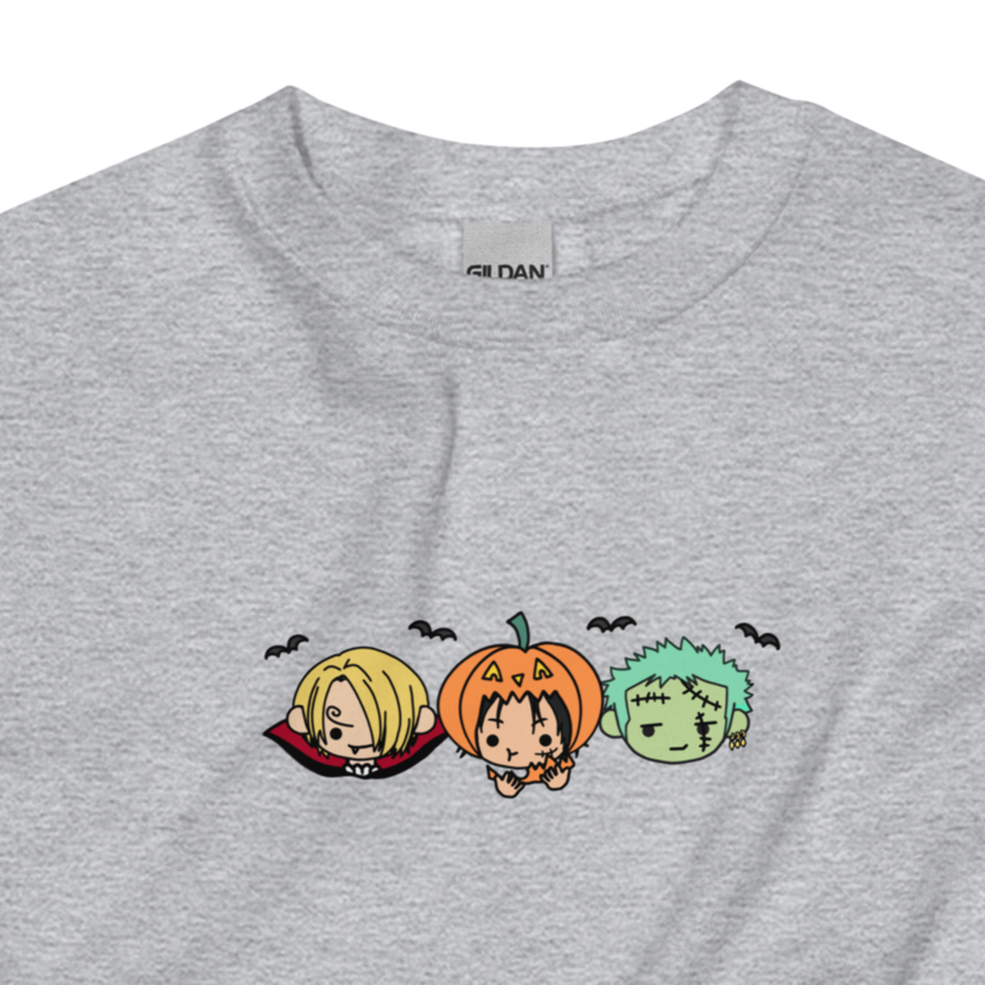 Straw Hats Trio Halloween Sweatshirt