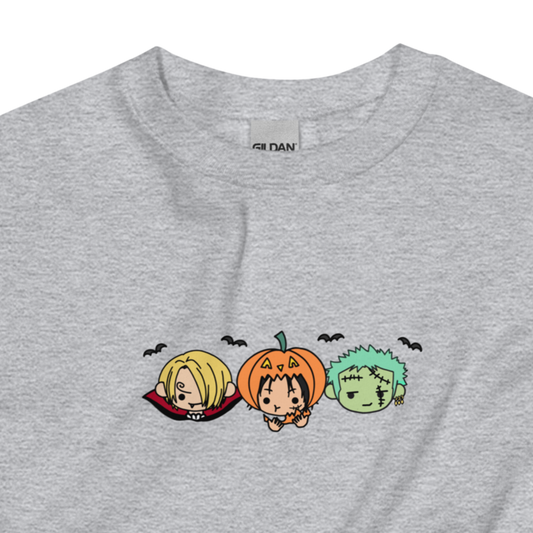 Straw Hats Trio Halloween Sweatshirt