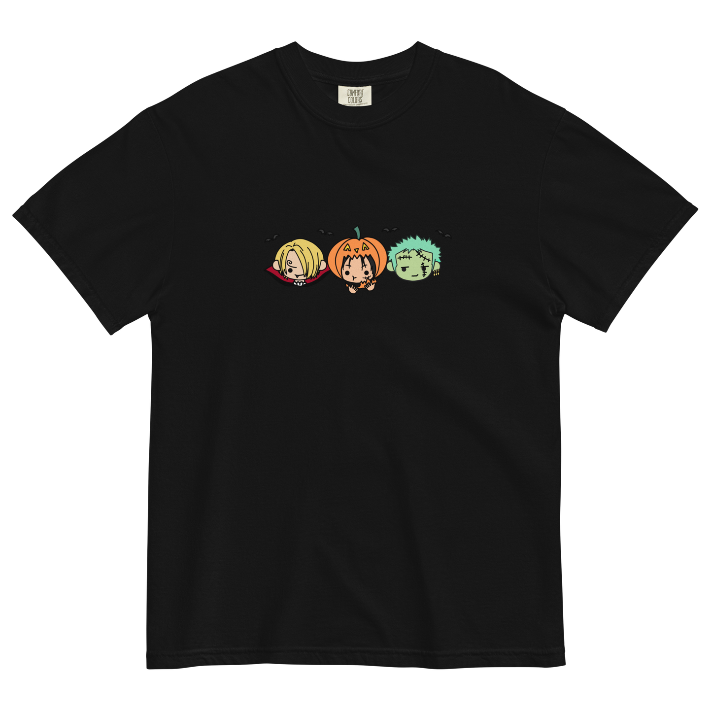 Straw Hats Trio Chibi Halloween T-Shirt