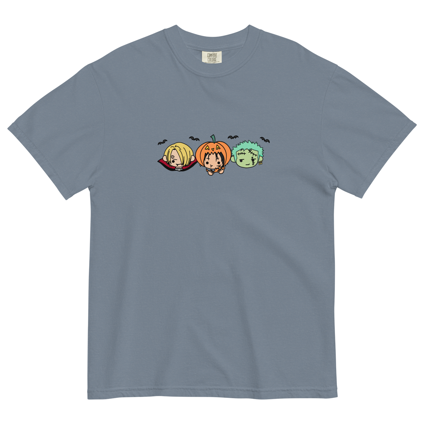 Straw Hats Trio Chibi Halloween T-Shirt