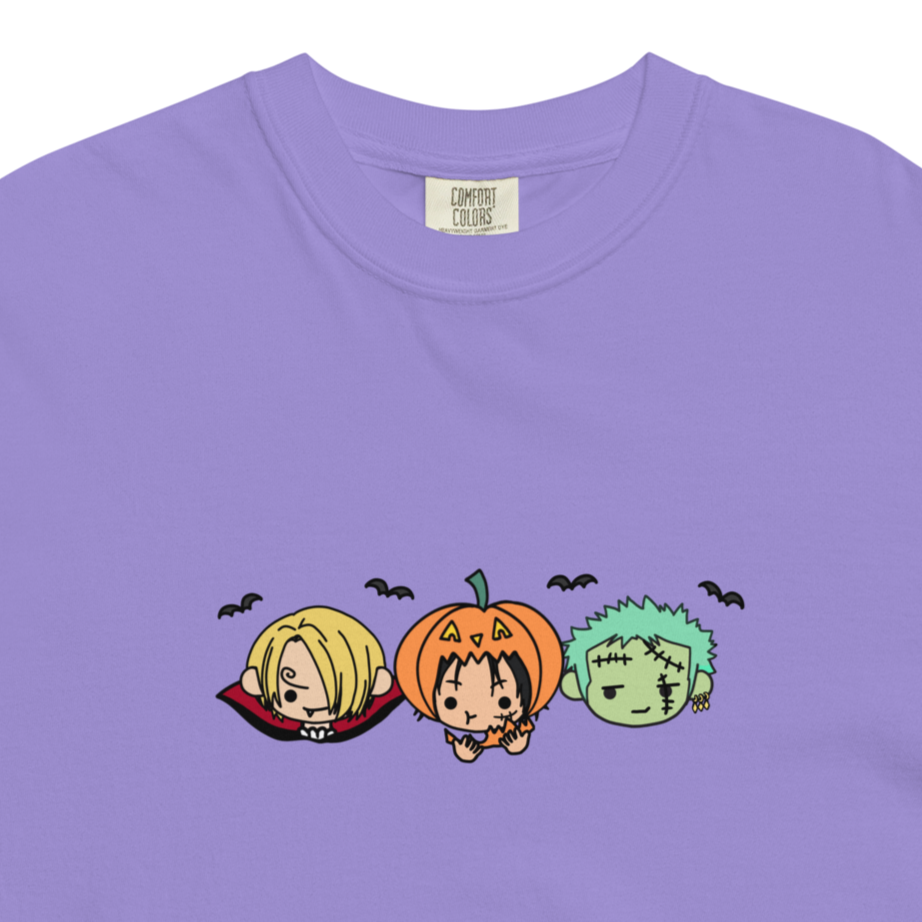 Straw Hats Trio Chibi Halloween T-Shirt