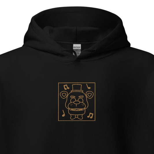 Embroidered Animatronic Bear Hoodie