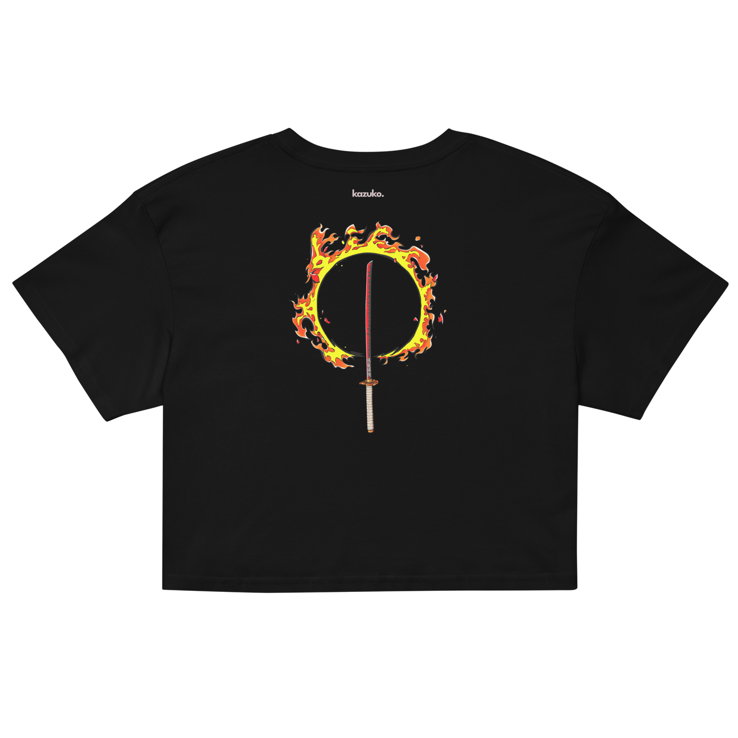 Fire Katana Crop Top