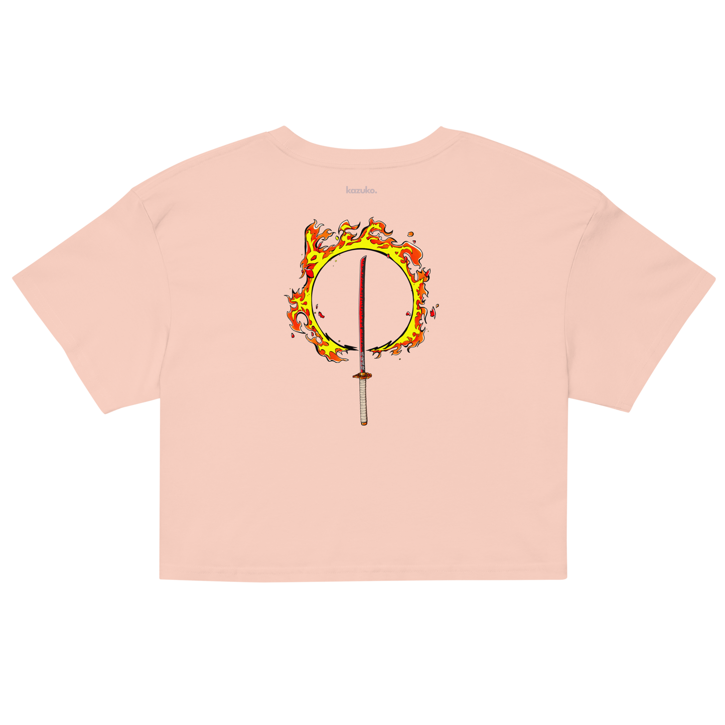 Fire Katana Crop Top