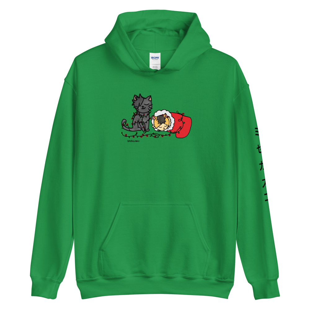 Kuroken Cat Holiday Hoodie